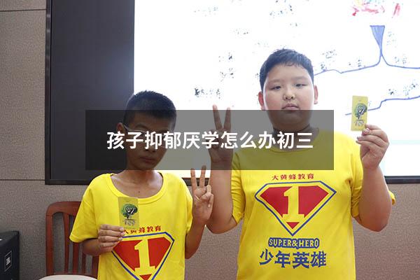 孩子抑郁厌学怎么办 初三